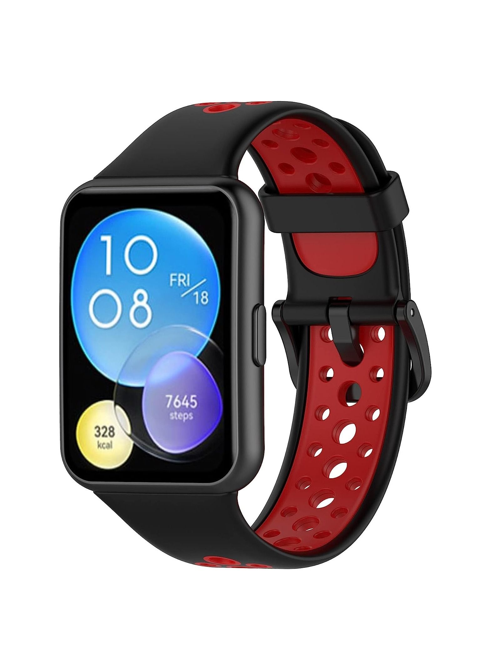 Sports Silicone Strap For Huawei Watch Fit 2 Active Two-color