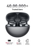 FreeClip Wireless Earphones, Bluetooth Earbuds, Futuristic Aesthetic Design, Feather-Like Wearing, Open-Ear Listening, Long Battery Life, iOS And Android Black