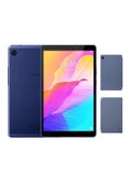 MatePad T8 8 Inch, 2GB RAM, 32GB, 4G LTE, Deepsea Blue With T Flip Cover