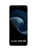 هاتف V23 ثنائي الشريحة بذاكرة رام سعة 8 جيجابايت وذاكرة داخلية سعة 128 جيجابايت ويدعم تقنية 5G، لون أسود ستارداست