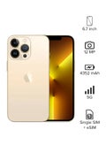 iPhone 13 Pro Max 256GB Gold 5G With FaceTime - KSA Version