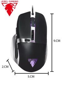 Jedel Mouse/Gaming Mouse Invader Warrior Lights Up NEW Computer Mouse 