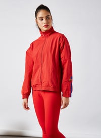 Shop adidas Originals 3-Stripes Detail Track Jacket Red online in Riyadh,  Jeddah and all KSA