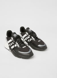 Unisex ZX 1K Boost Sneakers Core Black/Cloud White/Black Silver