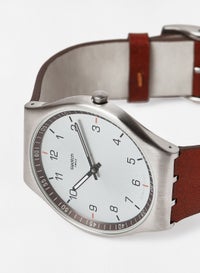 Swatch Men's Leather Analog Watch SS07S108 Egypt | Cairo, Giza