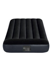 Lazery Sleep inflatable TWIN Air Mattress Airbed with Built-In Electric Pump 