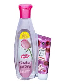 Shop Dabur Gulabari Premium Rose Water Clear 1ml With Free Jaquline Usa Rose Love Clay Face Wash 15ml Online In Dubai Abu Dhabi And All Uae