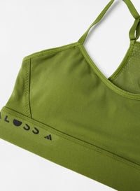 Karlie Kloss Light-Support Bra Olive 