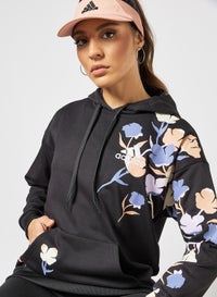 adidas floral graphic hoodie