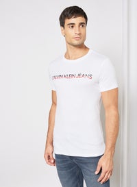 Buy Now - Mixed Institutional Technique T-Shirt White with Fast Delivery  and Easy Returns in Dubai, Abu Dhabi and all UAE