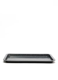 Carbon Steel Baking Pan Granite Dark Grey Cookie Tray 43 cm