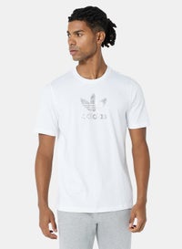 Buy Now - Trefoil Rhinestone T-Shirt White with Fast Delivery and Easy  Returns in Dubai, Abu Dhabi and all UAE