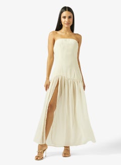sachin and babi light blue dress Black Drop Waist Tulle Bandeau Maxi Dress  Rare London