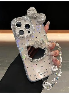 3D Bling Glitter Mirror Surface Cut Hello Kitty Phone Case For iPhone 17 Pro Max Hard Cover With Lanyard (iPhone 17 Pro Max) price in Egypt | Noon Egypt | kanbkam 3D Bling Glitter Mirror Surface Cut Hello Kitty Phone Case For iPhone 17 Pro Max Hard Cover With Lanyard (iPhone 17 Pro Max) price in Egypt | Noon Egypt | kanbkam