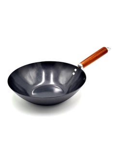 Buy Nonstick Wok Pan Black in UAE