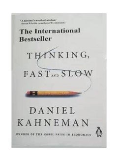 Buy Thinking, Fast and Slow - Paperback English by Daniel Kahneman - 10/05/2012 in Saudi Arabia