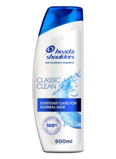 اشتري Classic Clean Anti-Dandruff Shampoo For Normal Hair 600مل في السعودية