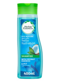 اشتري Hello Hydration Moisturizing Shampoo With Coconut Essences For Dry And Damaged Hair 400مل في الامارات