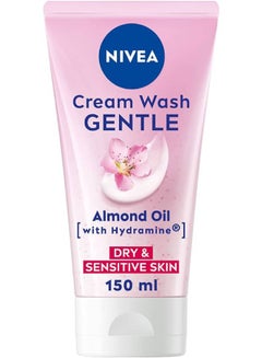 Buy Gentle Face Wash Almond Oil, Dry to Sensitive Skin 150ml in UAE