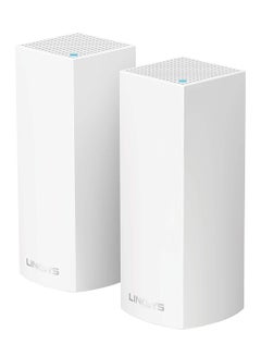 Buy WHW0302 Velop Tri-Band Whole Home Wi-Fi Mesh System Router, Pack of 2 White in UAE