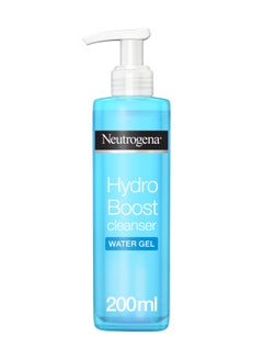 Buy Neutrogena Cleansing Water Gel Hydro Boost Normal To Dry Skin Blue in UAE