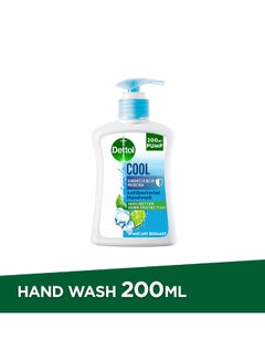 Buy Cool Handwash Liquid Soap Pump Mint And Bergamot Fragrance 200ml in Saudi Arabia