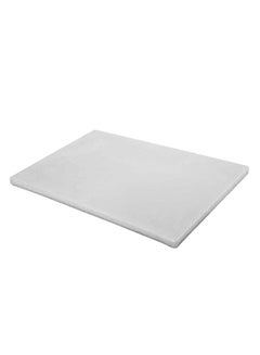 Buy Kitchen Master Plastic Cutting Board Chopping Board White 60x40x2cm in UAE