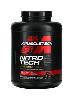 اشتري Nitro Tech Whey Gold Protein Double Rich Chocolate 2.28kg في السعودية