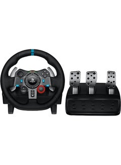 Buy Logitech G29 Driving Force Racing Wheel and Floor Pedalsfor PS5, PS4,PS3 PC - Black in Saudi Arabia