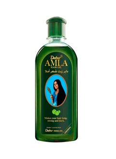 Buy Amla Hair Oil For Long Strong And Dark Hair Green 500.0ml in Saudi Arabia