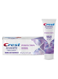 Buy White Brilliance Perfection Toothpaste Safe On Enamel 75ml in Saudi Arabia