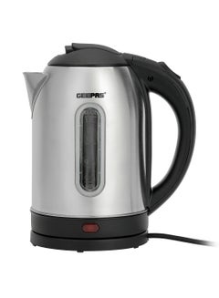 Buy Portable Electric Kettle 1.8L 1.8 L GK6123 Silver/Black in UAE