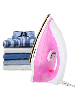 Buy Dry Iron 1200 W OMDI1696 White/Pink in Saudi Arabia