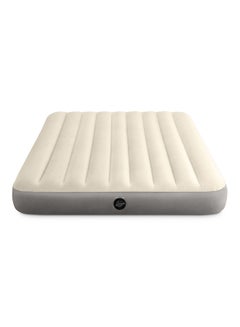 Buy 10" Inch Queen Dura-Beam Single-High Airbed Combination White/Grey in UAE