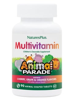 اشتري Animal Parade Chewable Multi Vitamin And Mineral Supplement 90 Vegan Animal Shaped Tablets في الامارات