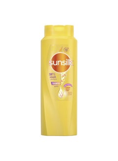 Buy Soft And Smooth Hair Shampoo With Silk Protein Argan Oil And Vitamin C 700ml in UAE