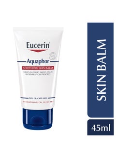 Buy Aquaphor Soothing Body Skin Balm With Glycerin And Panthenol, Daily Moisture Fragrance-Free White 45ml in UAE