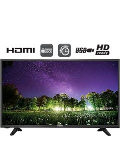 Buy 40 inch HD LED TV, 1366*768 Resolution, 3D Digital Noise Reduction, AV Mode, Input (USB & HDMI) TRO40LED Black in Saudi Arabia