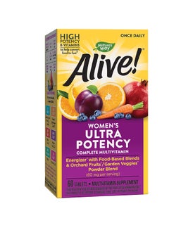 Buy Alive Ultra Potency Multi Vitamin Suppliments - 60 Tablets in Saudi Arabia