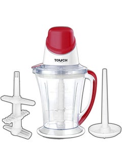 Buy Glass Electric Chopper 40535 Red in Egypt