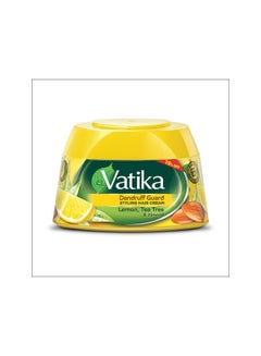 Buy Vatika Naturals Anti-Dandruff Guard Styling Hair Cream 125 ml | Lemon, Tea Tree & Almond with Nourishing Vatika Oils 125.0ml in Egypt