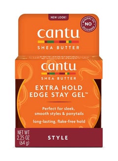 Buy Shea Butter Extra Hold Edge Stay Gel 64grams in UAE