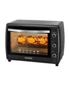 Buy Electric Oven Multifunction With Double Glass And Rotisserie For Toasting/Baking/Broiling 55 L 2000 W TRO55RDG-B5 Black in UAE