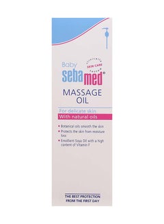 Buy Baby Skin Care massage Oil For Delicate Skin With Natural Oils 150ml in UAE