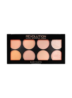 Buy Makeup Revolution Ultra Blush Palette Hot Spice Multicolour in Saudi Arabia