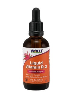 Buy Liquid Vitamin D-3 400 IU 4 Dropper 59 ml in UAE