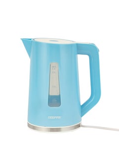 Buy 1.7L Cordless Electric Kettle - Safety Lock, Boil Dry Protection | Heats Up Quickly & Easily | Boiler For Hot Water, Soup, Tea & Coffee Maker 1.7 L 2200 W GK5449 Light Blue in UAE