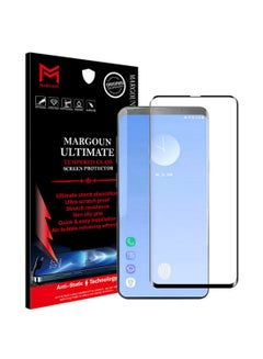 Buy Ultimate 5D Tempered Glass Screen Protector For Samsung Galaxy S10+ / S10 Plus Clear/Black in Saudi Arabia