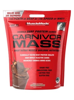 Buy Anabolic Beef Protein Gainer, Carnivor Mass, Chocolate Fudge, 10.4 Lbs in UAE