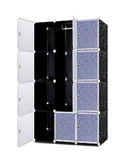 Buy 16 Cube Storage Cupboard Cabinet Wardrobe () Black in UAE